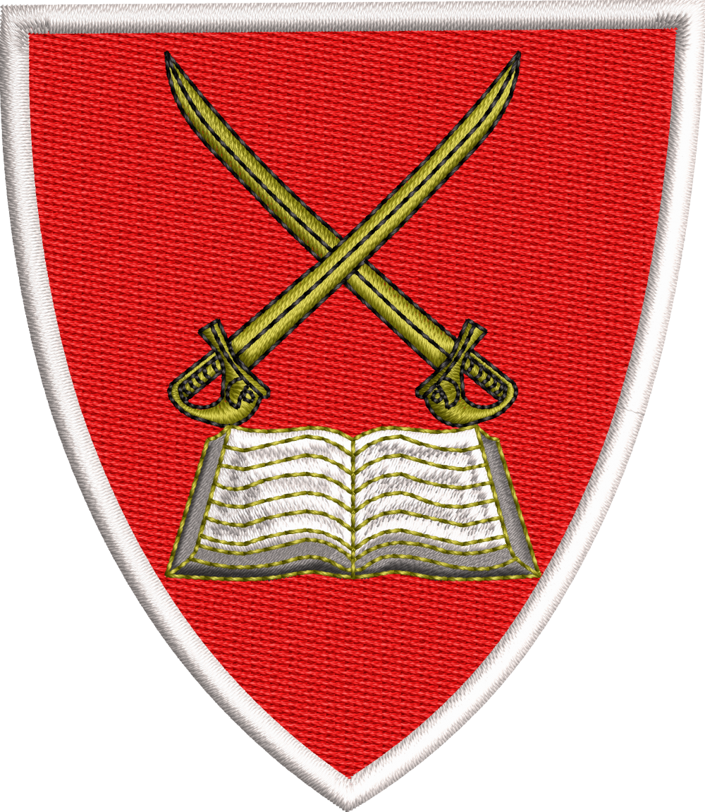 Emblema Scoala Militara De Maistri Militari Si Subofiteri Ai Fortelor Terestre Basarab I - Pitesti